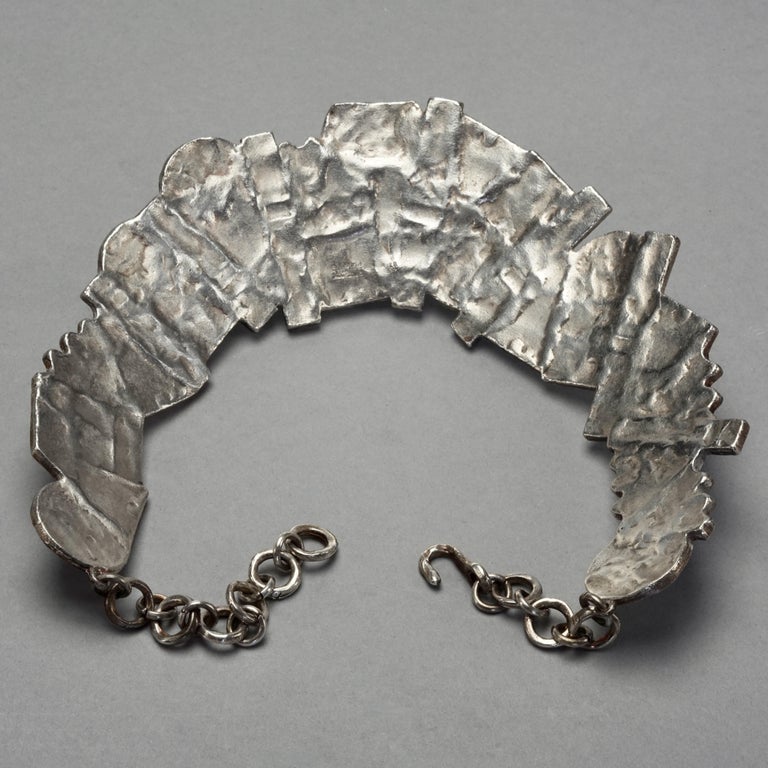 Collier Ras De Cou Doré Vintage BICHE DE BERE PARIS - Créatrice Française - Occasion