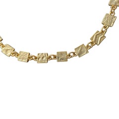 Vintage Biche de Bere Geometric Necklace - French Designer - 1990s