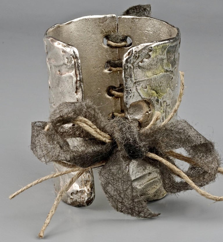 Bracelet Manchette Vintage Biche De Bere Paris – Bijou French Couture – Occasion