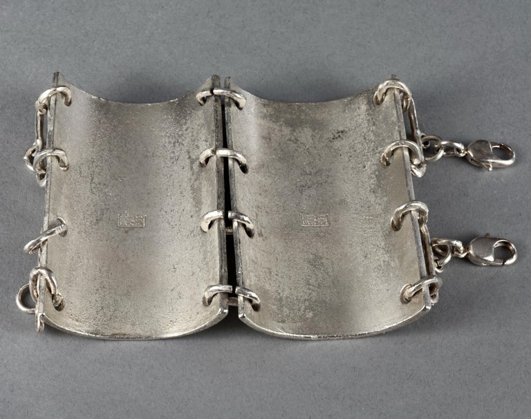 Bracelet Manchette Vintage Biche De Bere Paris - Cuff Bracelet Occasion Chic
