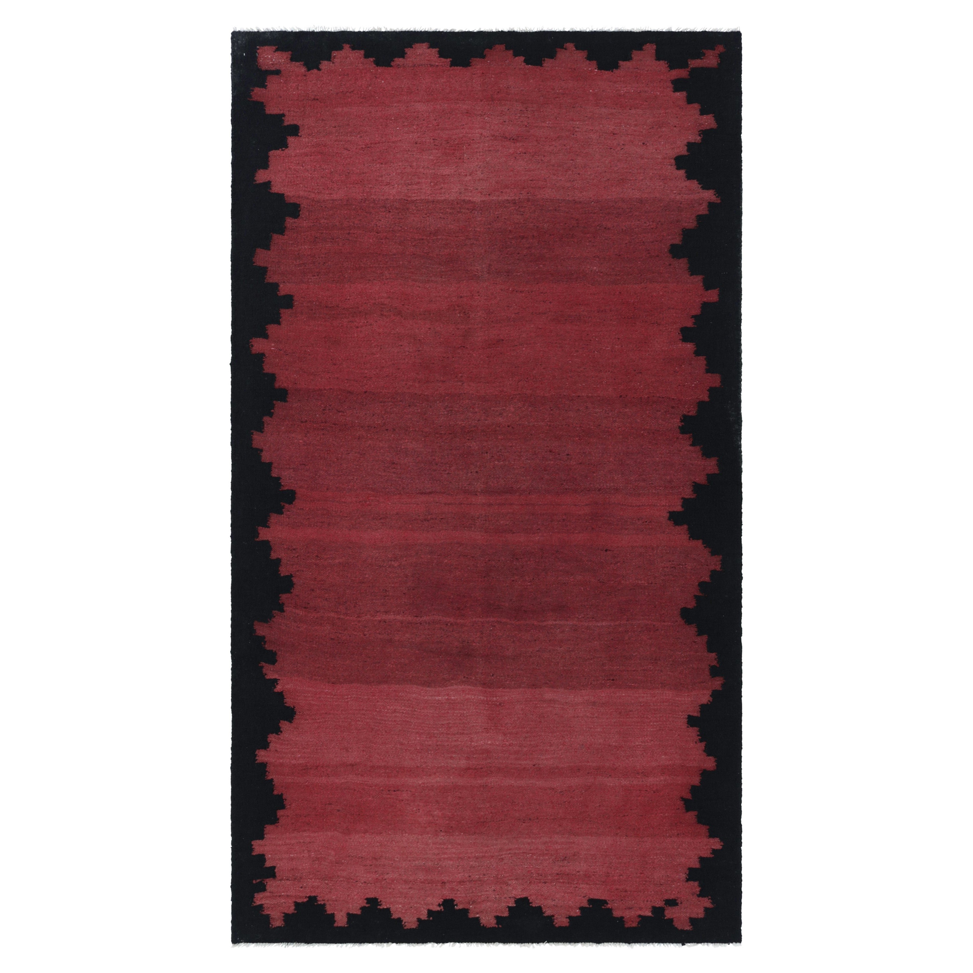 Vintage Bidjar Persischer Kilim, Massivteppich in Rot- und Rosatönen - Rug & Kilim im Angebot