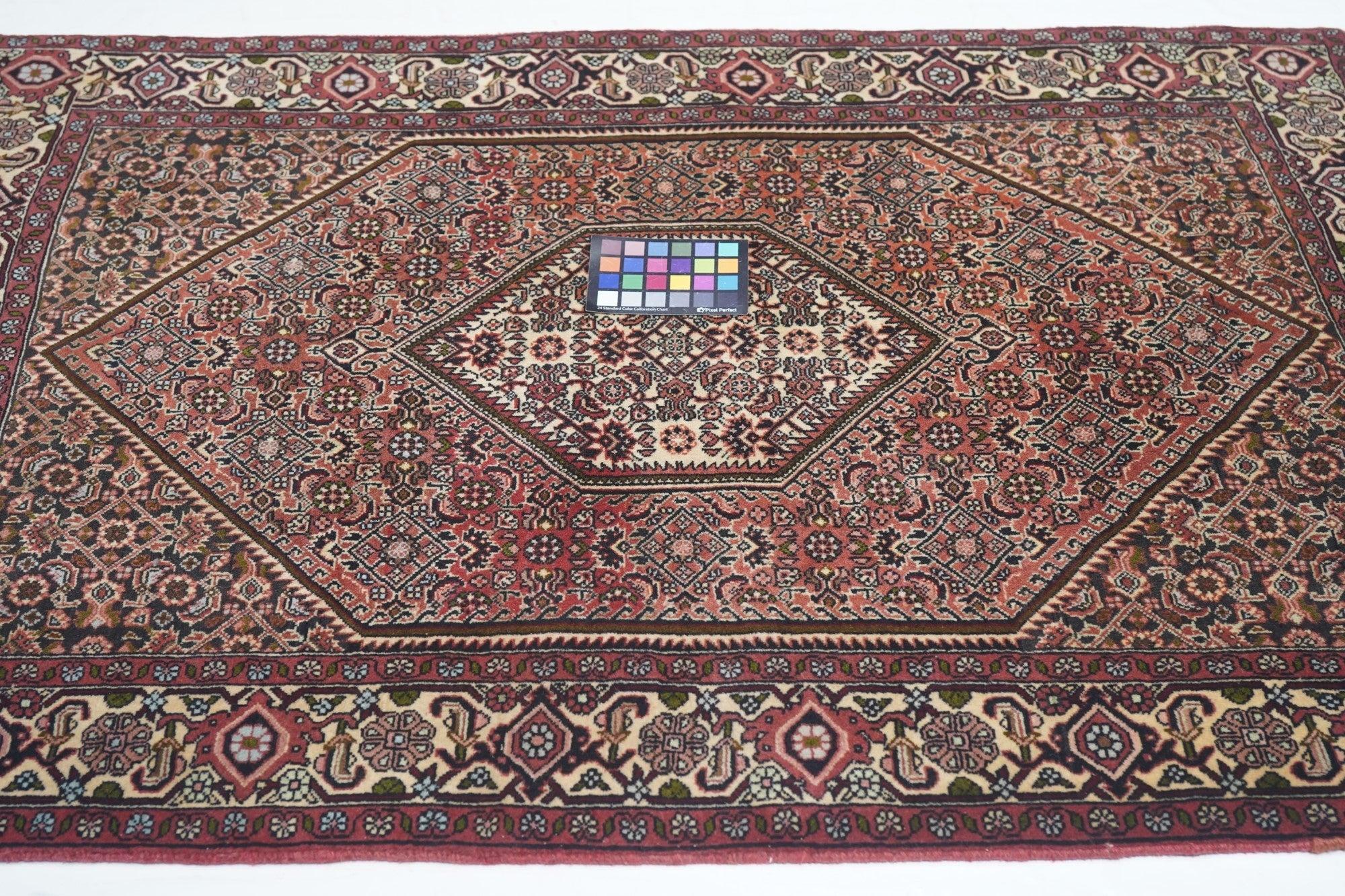 Vintage Bidjar Rug 3'6'' x 5'1'' For Sale 2