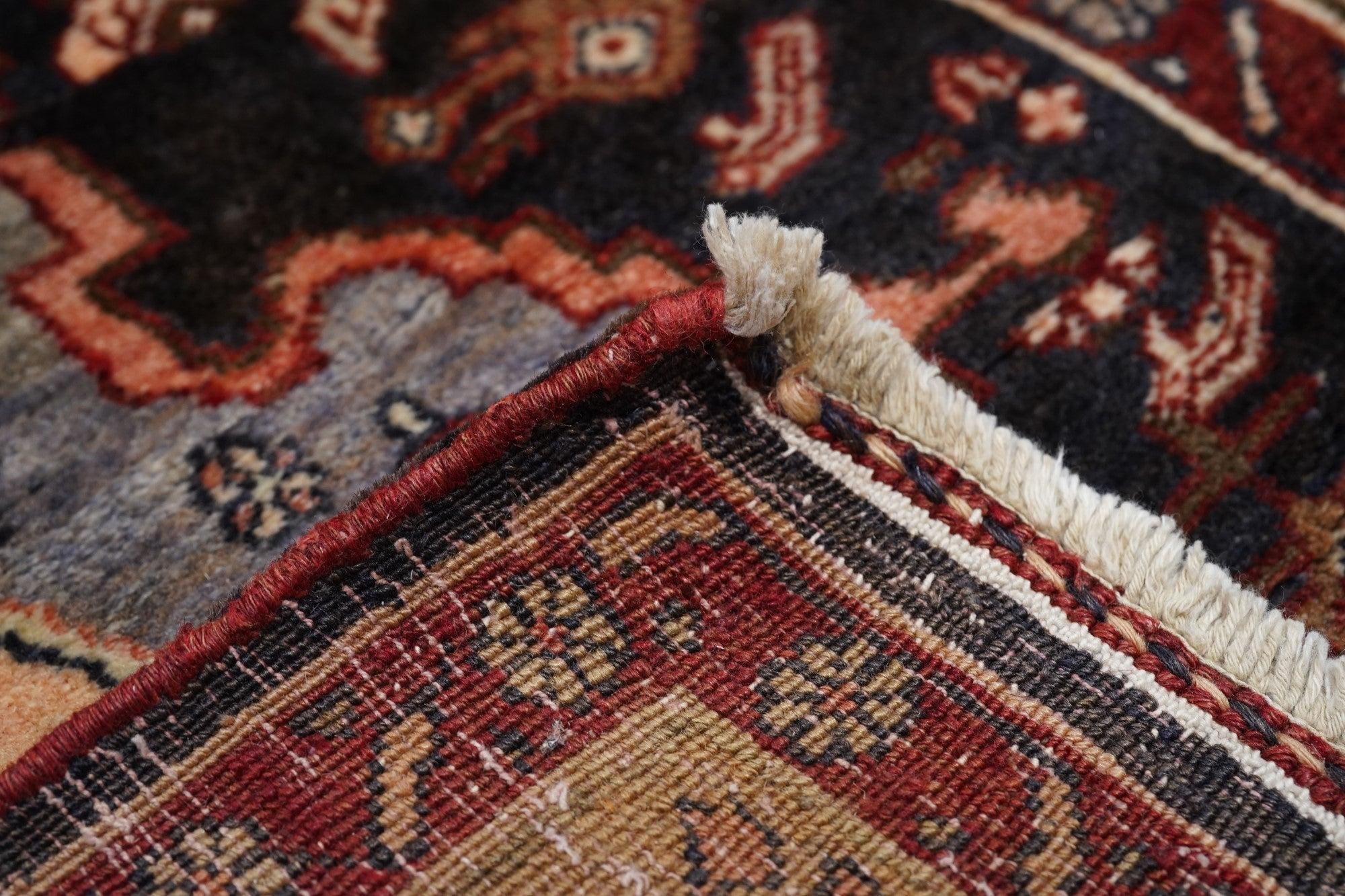 Vintage Bidjar Rug 3'7'' x 5'3'' For Sale 4