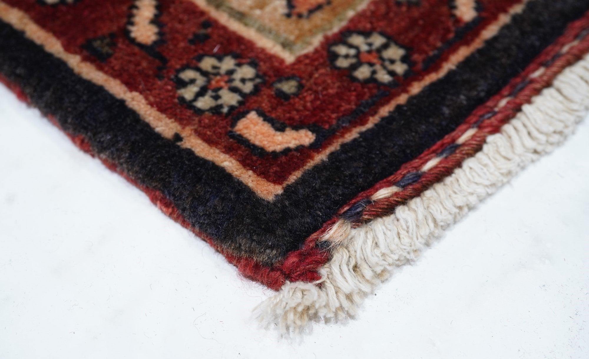 Persian Vintage Bidjar Rug 3'7'' x 5'3'' For Sale