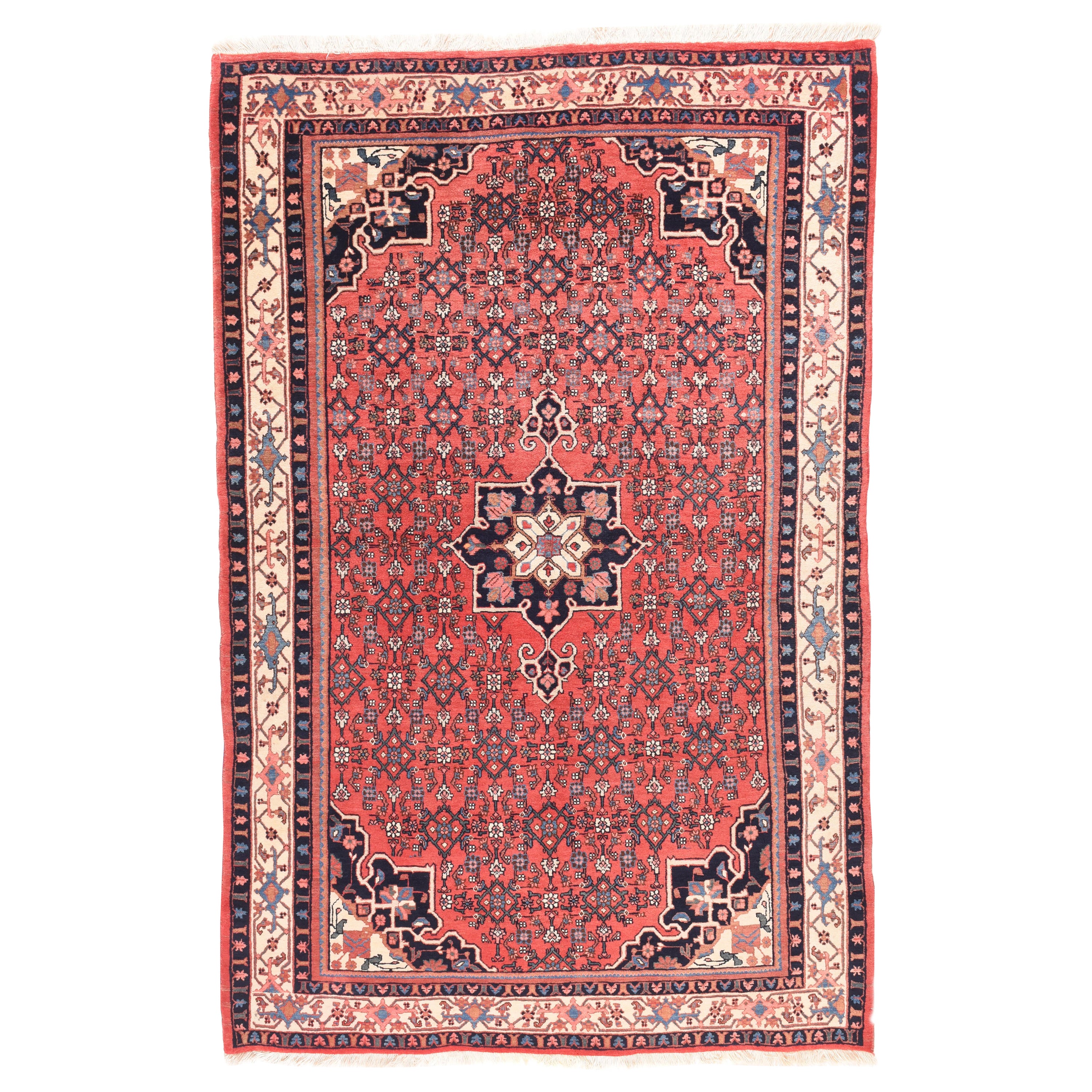 Tappeto Vintage Bidjar 4'11'' x 8'3''