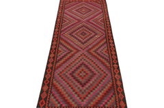 Vintage Bidjar Tribal Kilim in Polychromatic Geometric Patterns by Rug & Kilim