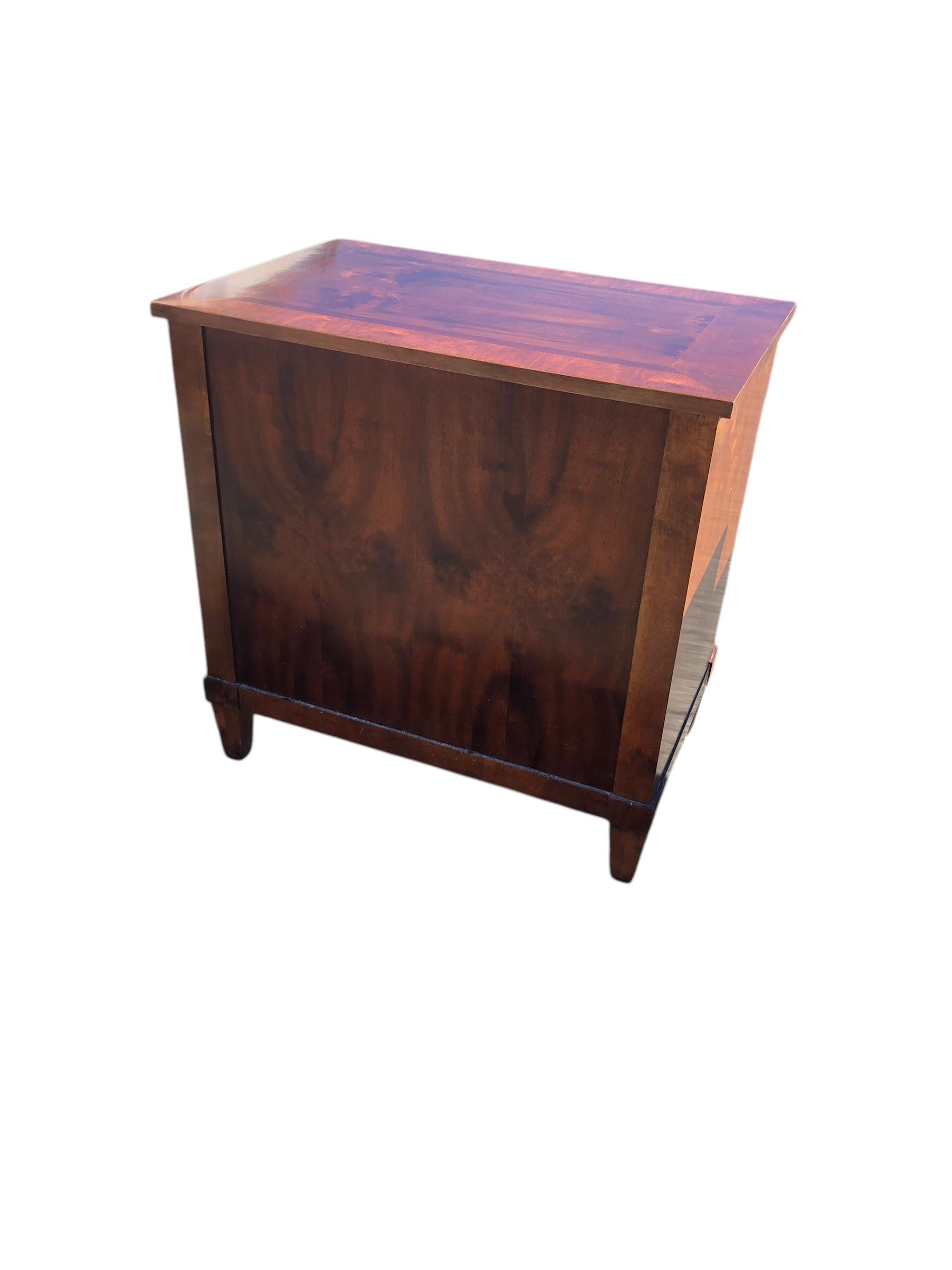 Vintage Biedermeier Neoclassical Style “Capuan” Nightstands by Century Furniture 2