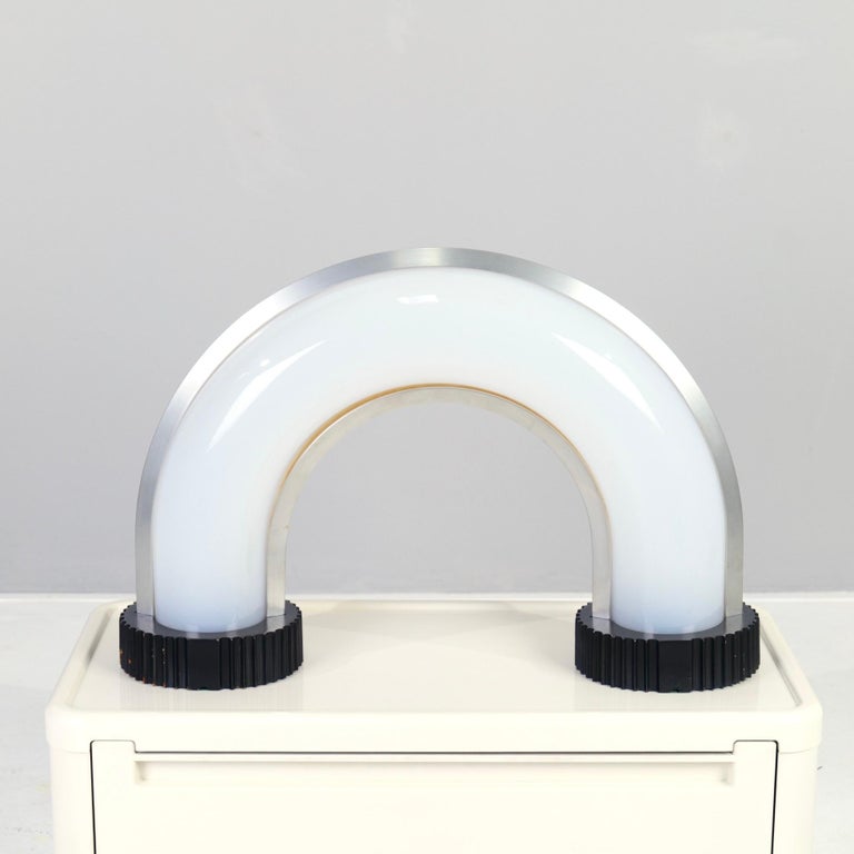 Space Age Arco lamp by Bieffeplast by Adalberto dal Lago & Stefania Giannotti - 1970s For Sale