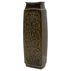 Vintage Big Ceramic Vase, Czechoslovakia, 1970s