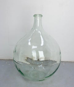 Vintage Big Glass Bottle Demijohns Lady Jeanne or Carboy