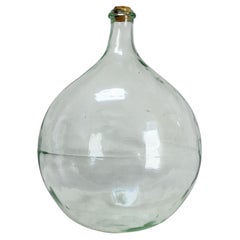 Vintage Big Glass Bottle Demijohns Lady Jeanne or Carboy