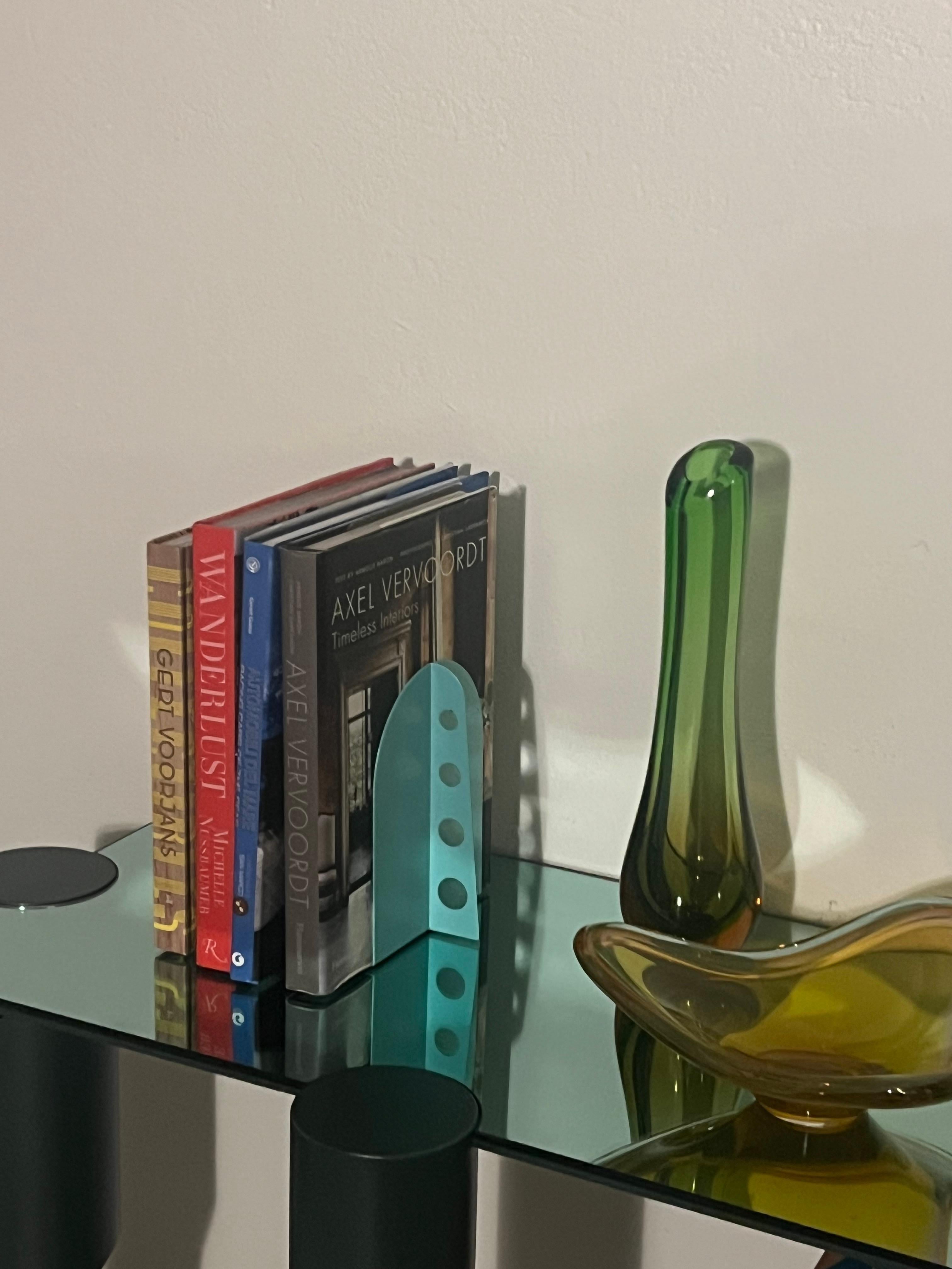 Italiano Vaso di Murano grande, alto e pesante d'epoca in vetro 
