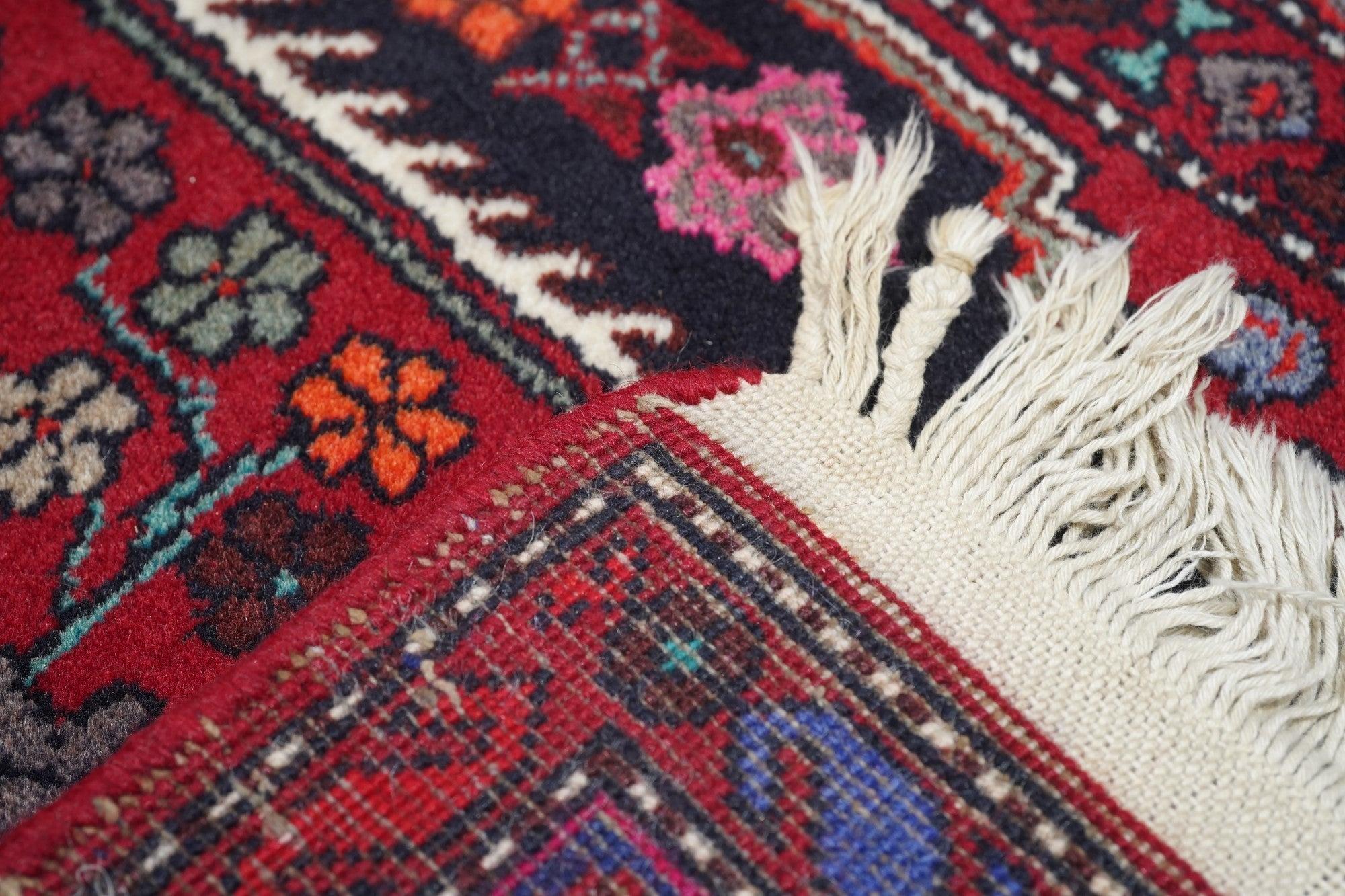 Vintage Bijar Rug 4'6'' x 8'0