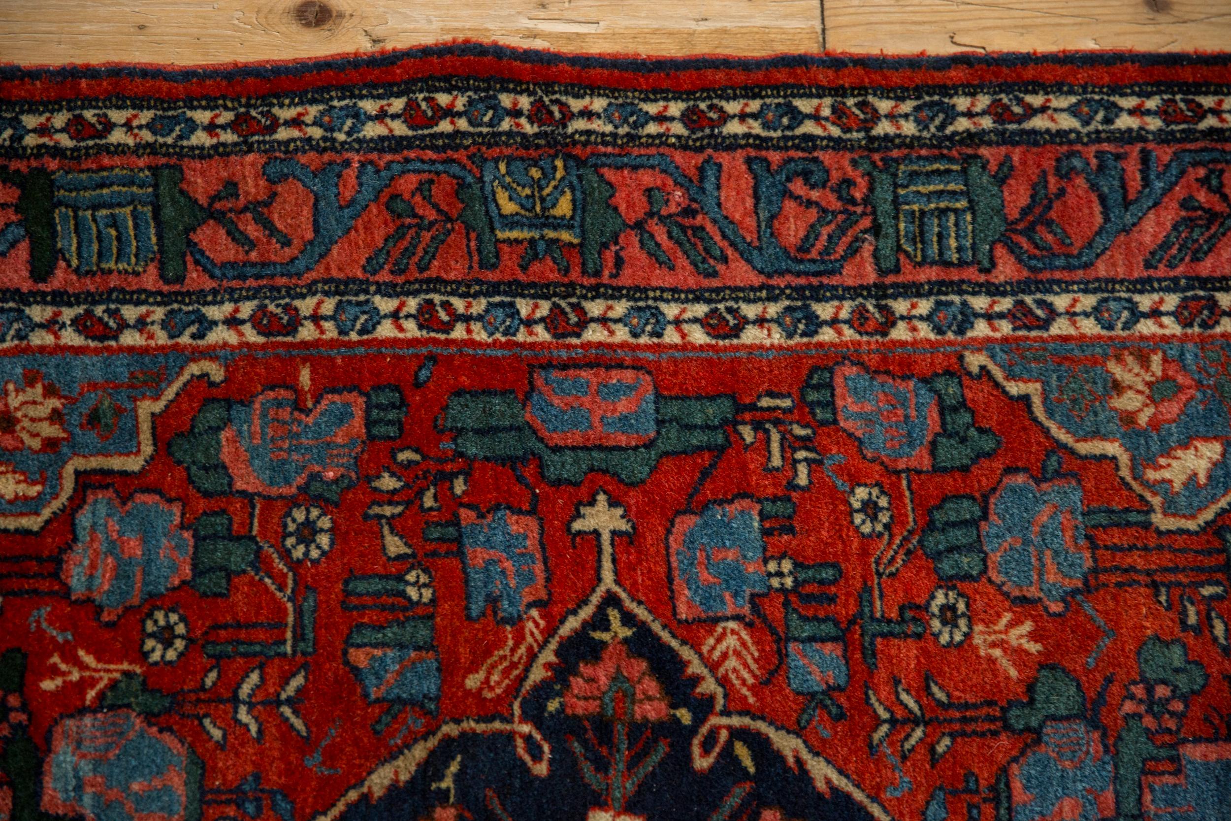 Vintage Bijar Teppich (Sonstiges) im Angebot