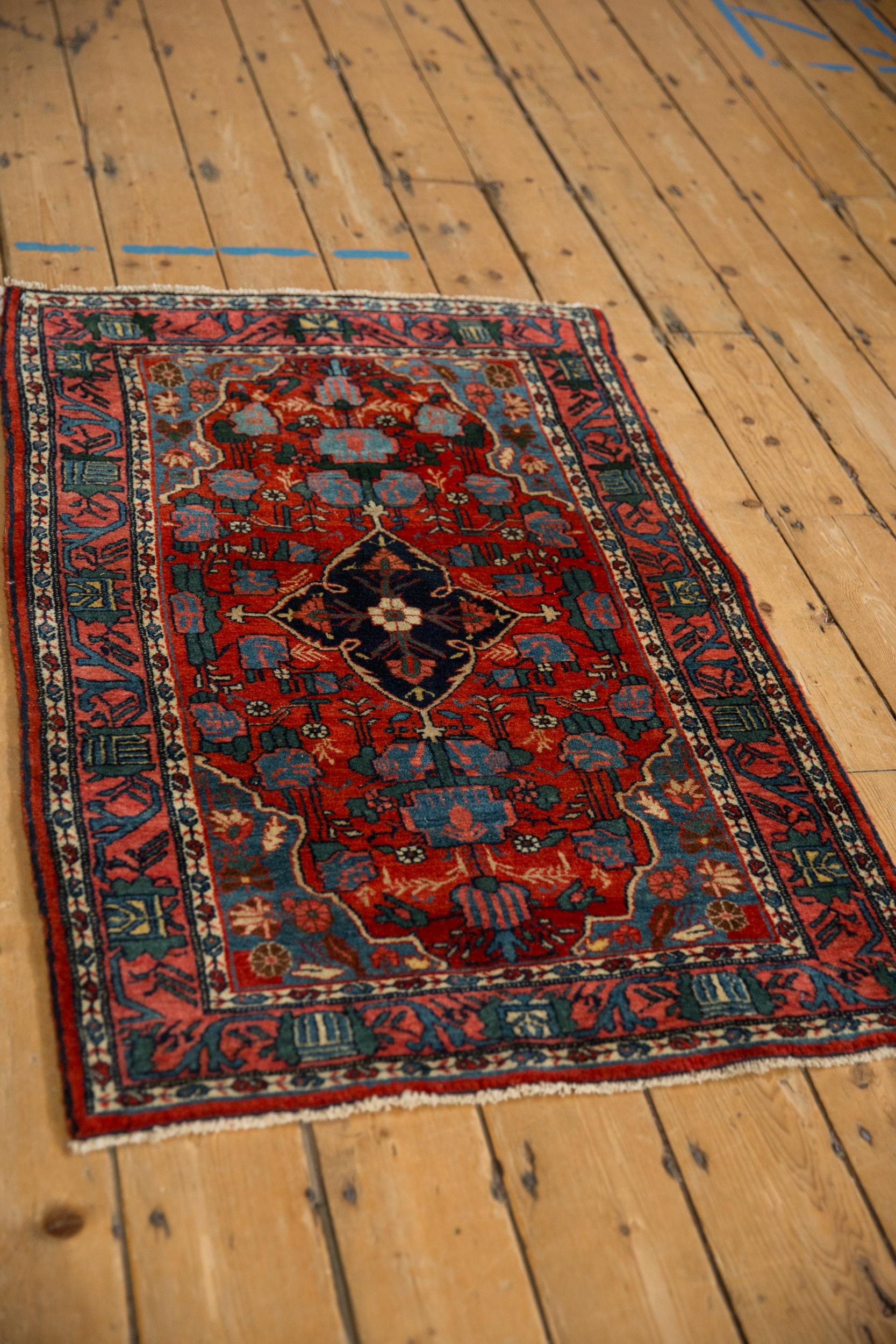 Vintage Bijar Teppich (Persisch) im Angebot