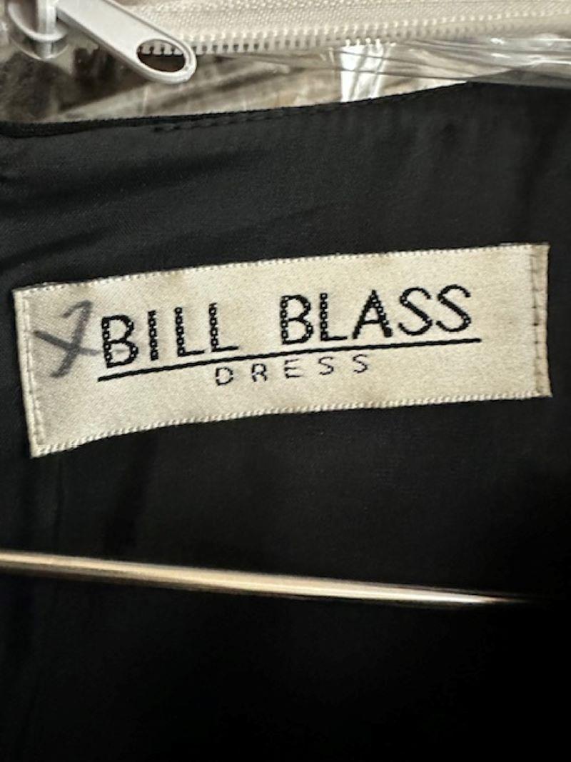 Vintage Bill Blass Ribbon Detail Dress In Good Condition For Sale In Lake Worth Beach, FL