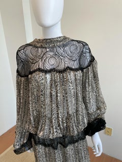 Vintage Bill Blass Open Back Dress