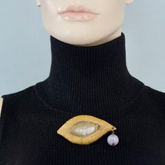 Vintage BILLY BOY SURREAL Eye Pear Teardrop Brooch