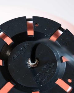 Vintage Bilumen Pink Balloon lamp by Yves Christin