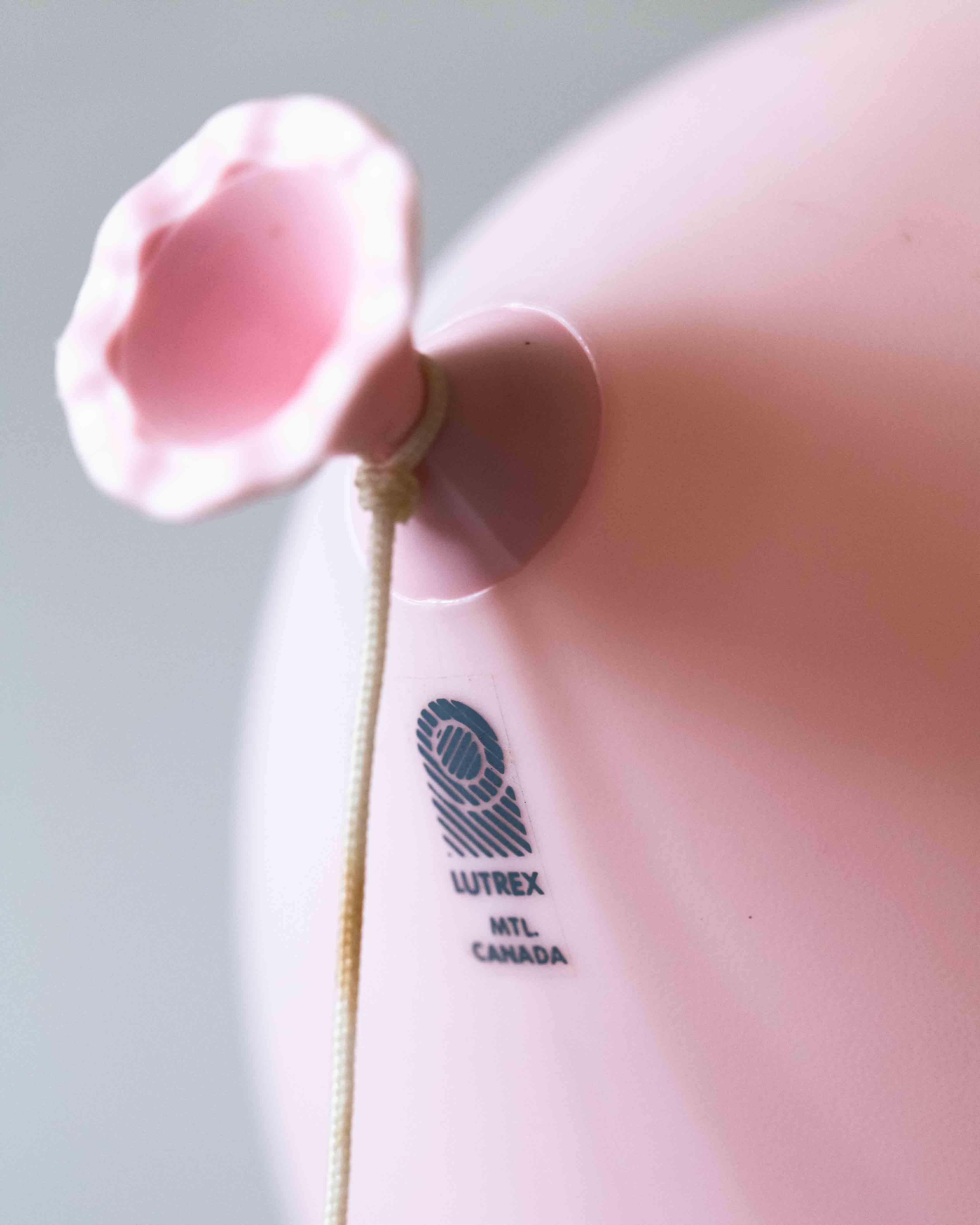 Italiano Lampada vintage Bilumen Pink Balloon di Yves Christin in vendita