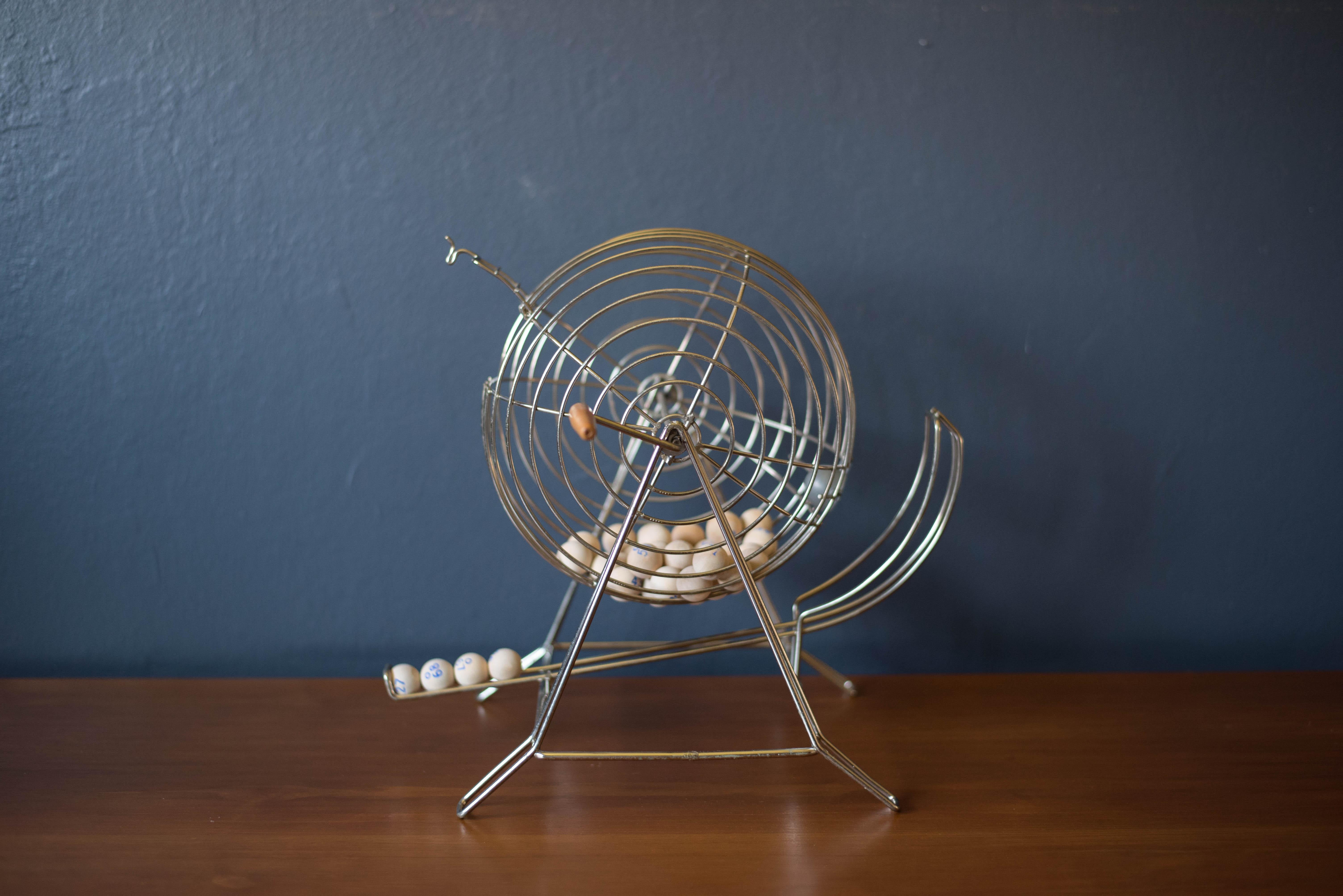 vintage bingo set