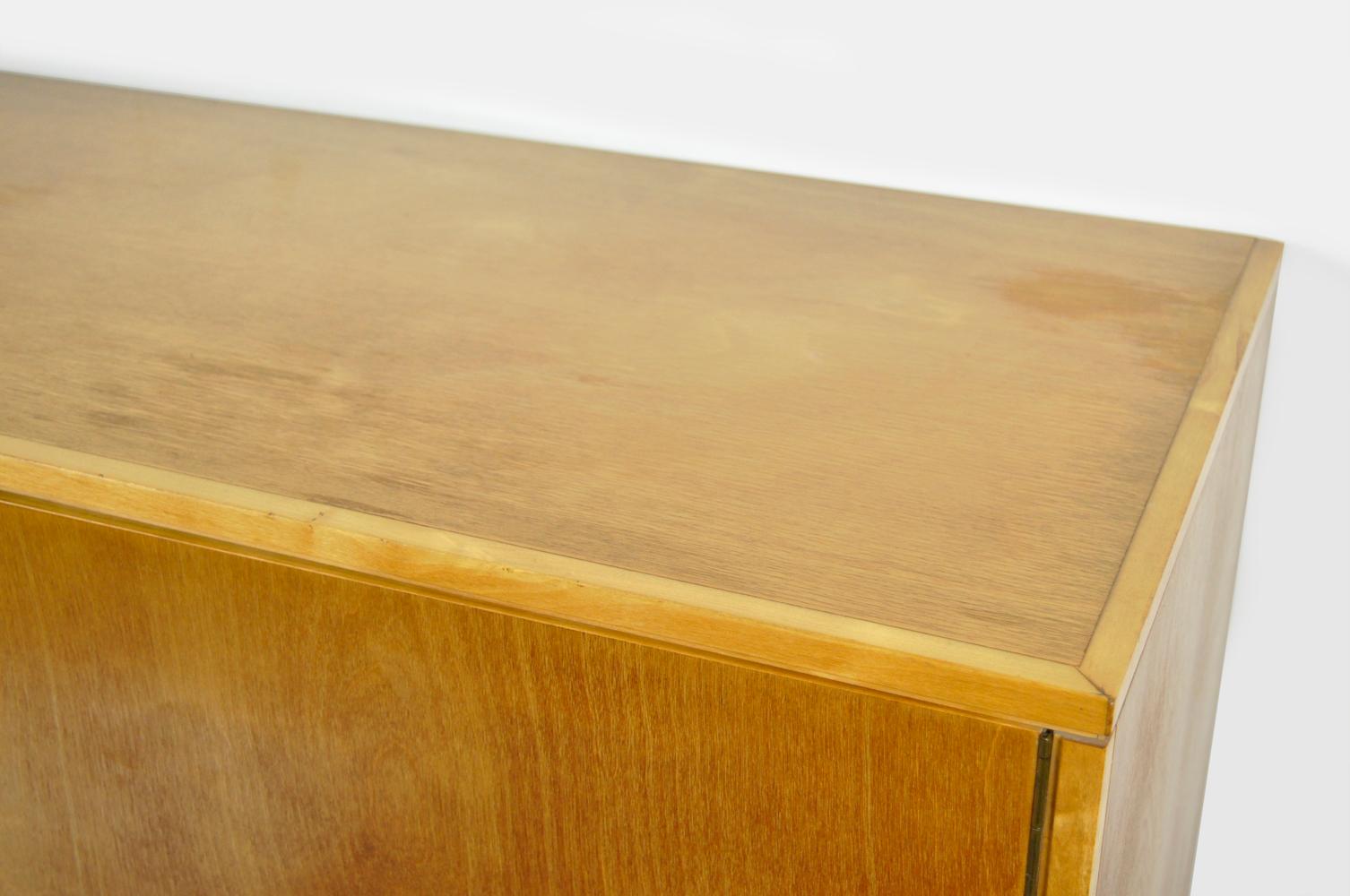Vintage birch series sideboard–secretaire CB01 by Cees Braakman for Pastoe, 50s For Sale 7