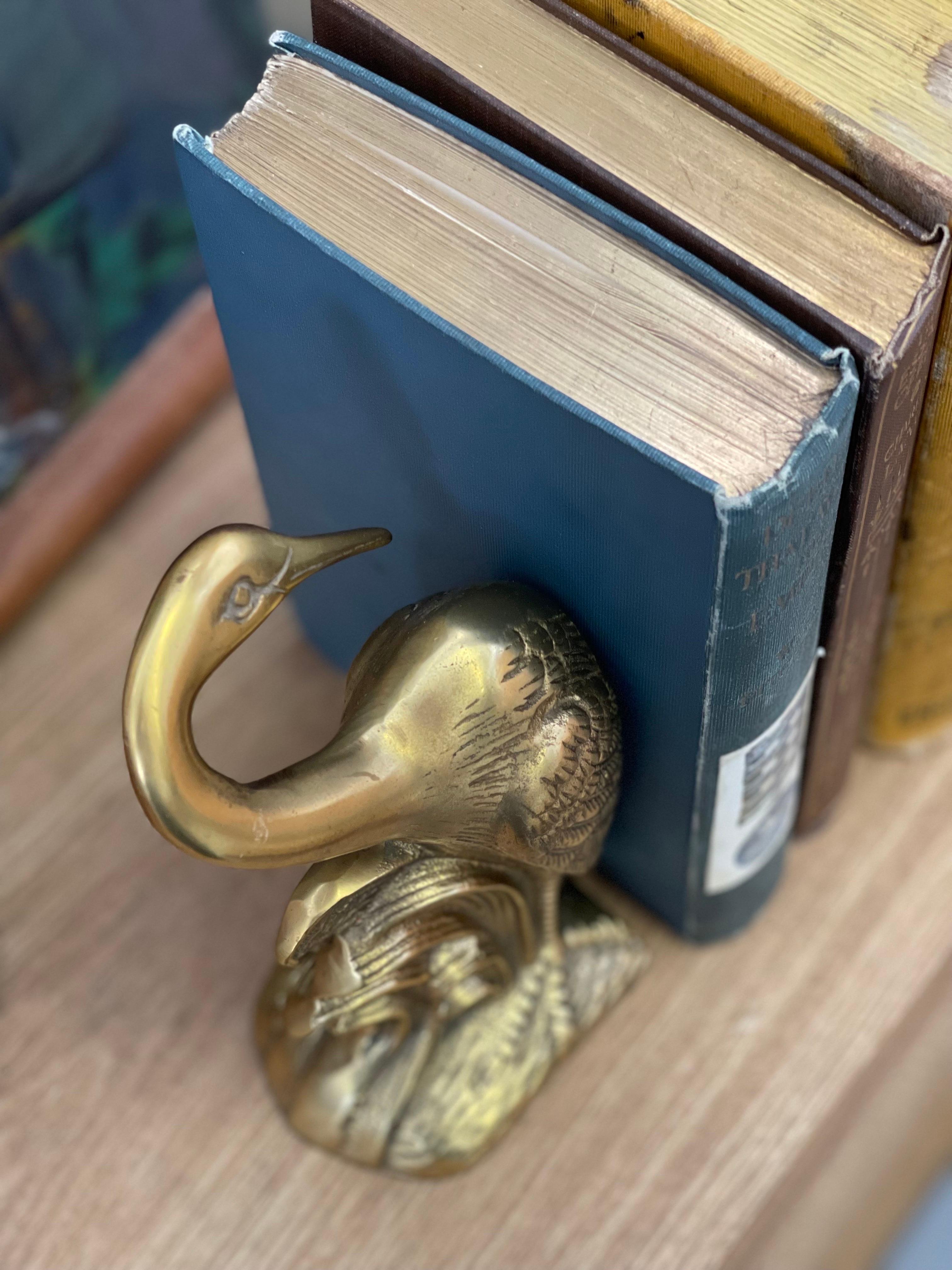 bird bookends vintage