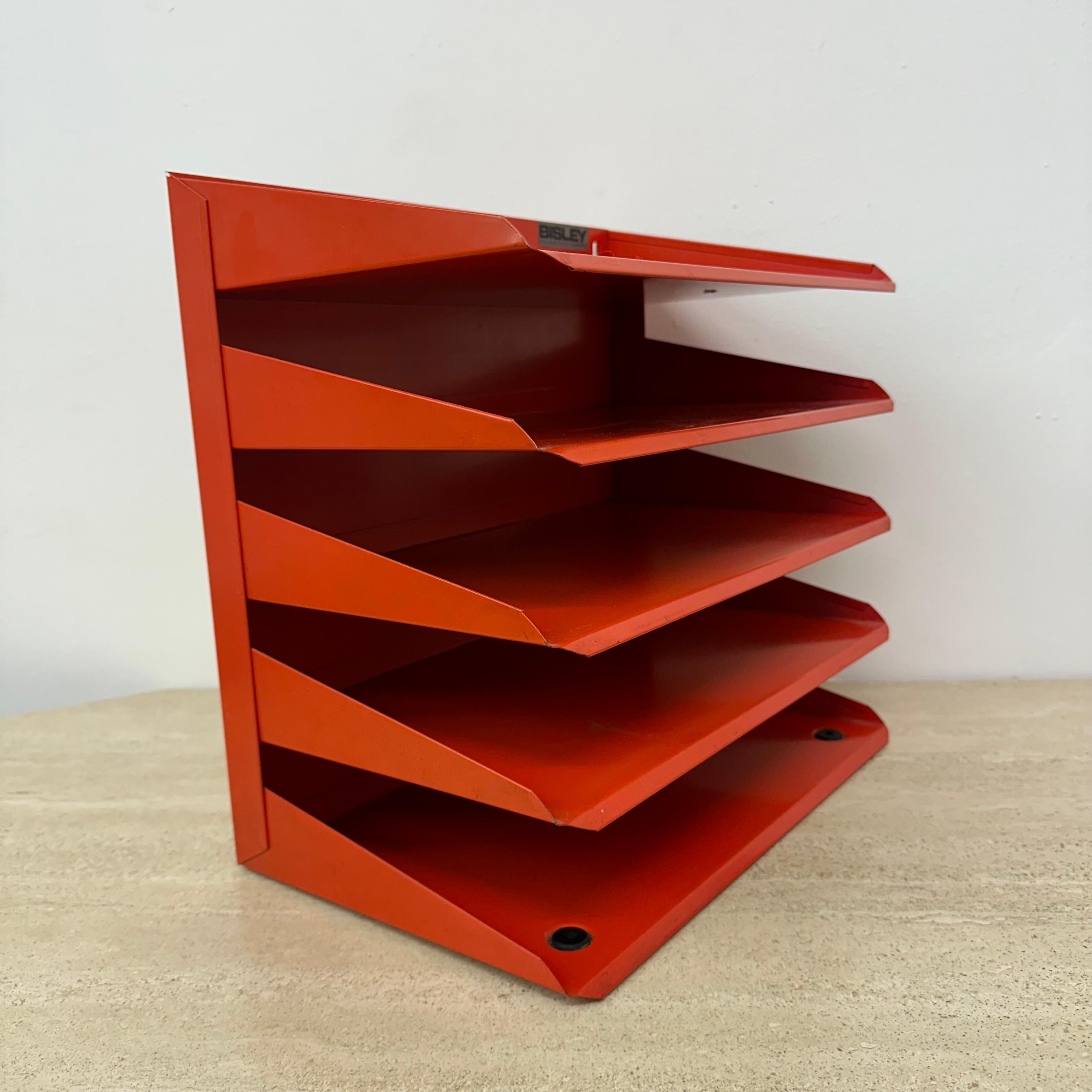 Vintage Bisley desk organizer , 1970s 5