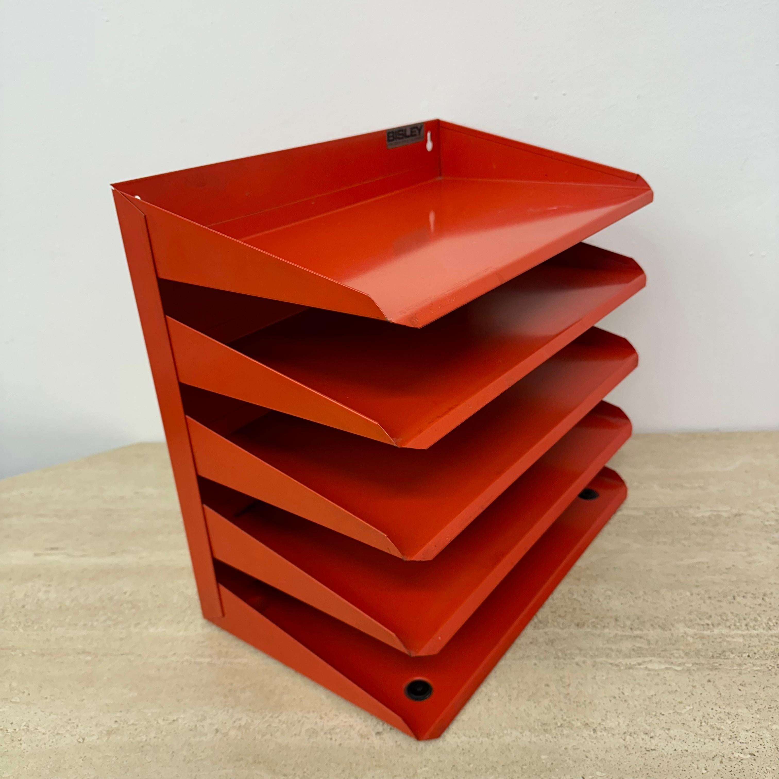 Vintage Bisley desk organizer , 1970s 6