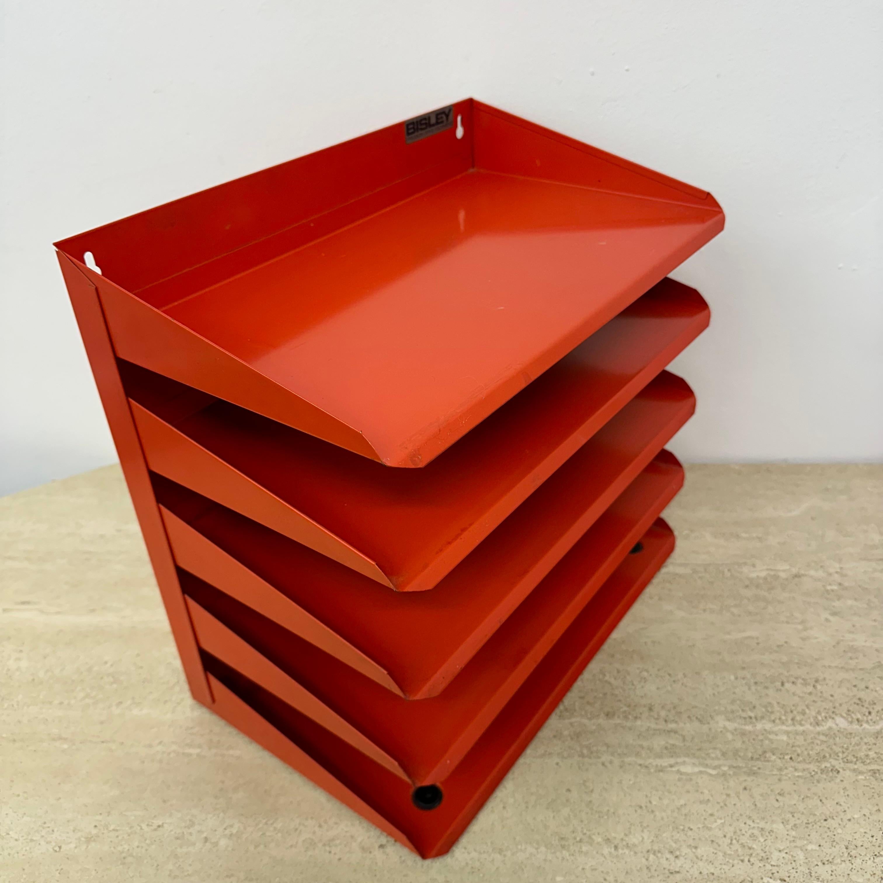 Vintage Bisley desk organizer , 1970s 8