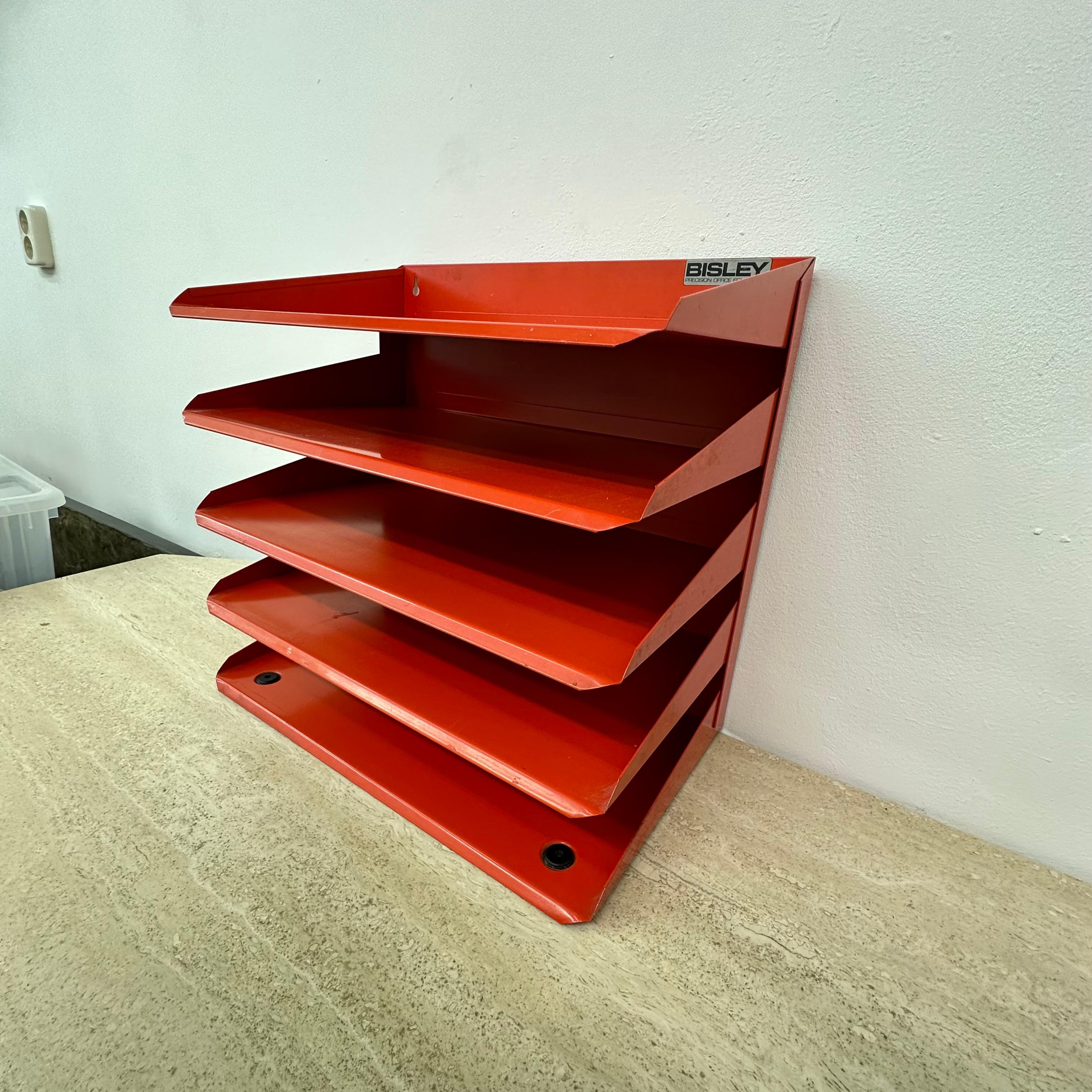 Vintage Bisley desk organizer , 1970s 2