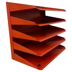 Vintage Bisley desk organizer , 1970s