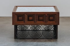 Table basse vintage Bisoca par BIOSCA, Espagne, années 1960