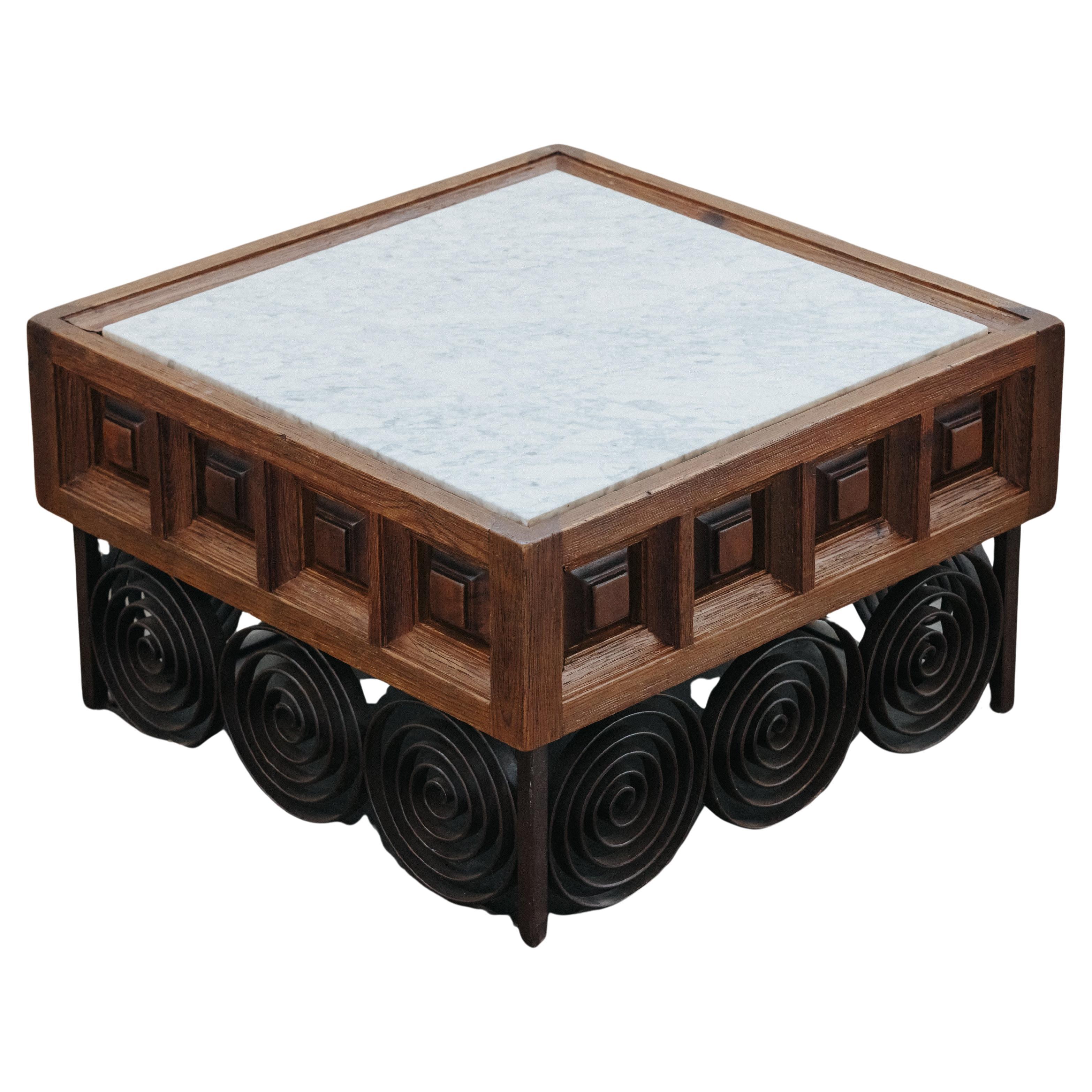 Mesa de centro vintage Bisoca By Biosca, España Años 60 en venta