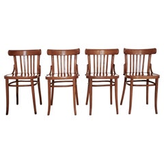 Vintage Bistro Cafe "Coffee" Chair by Michael Thonet, Set of 4