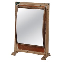 Vintage Bistro Mirror From France, Circa 1900