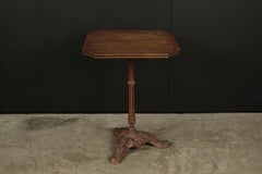 Table de bistrot vintage de France, années 1950