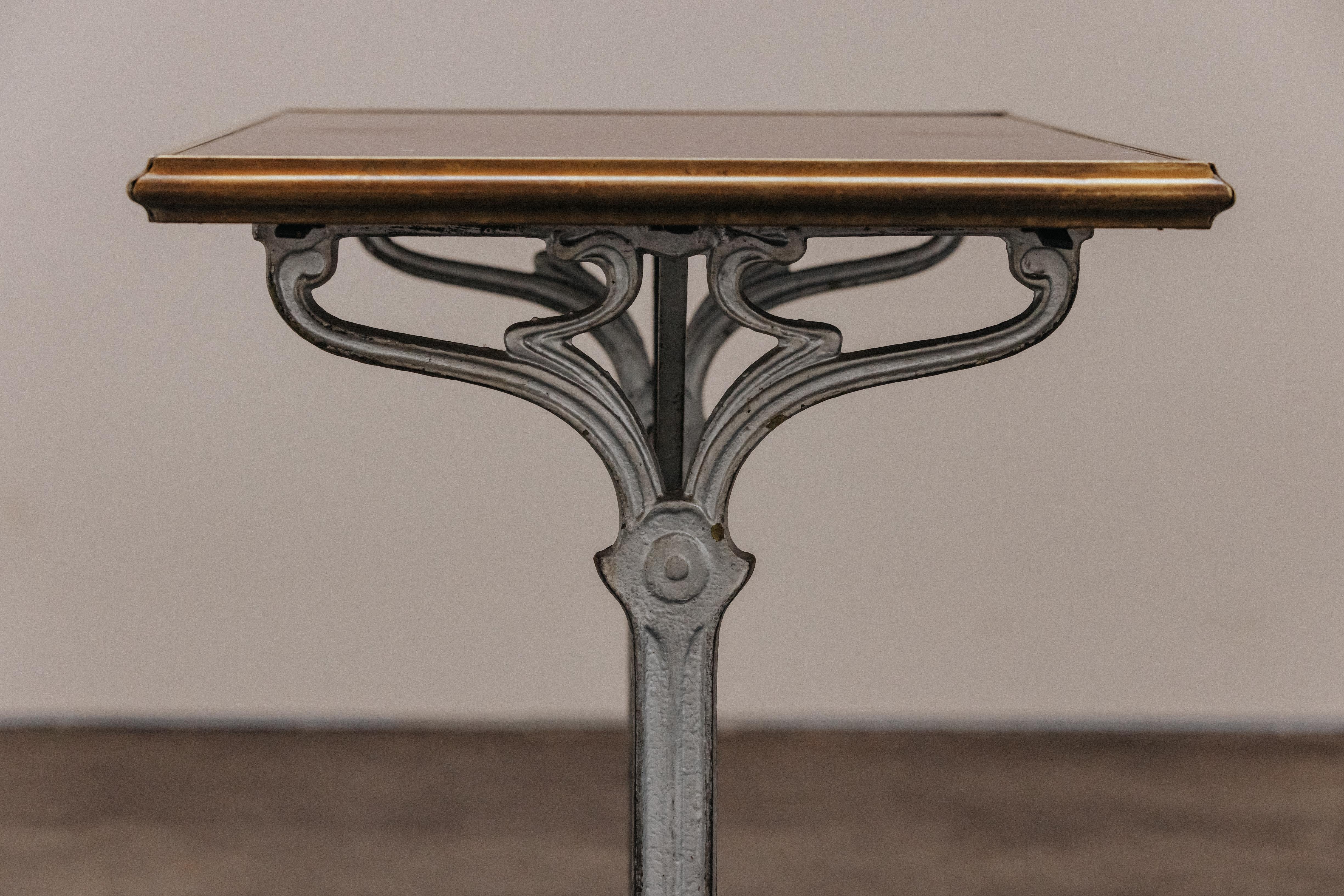 Mid-20th Century Vintage Bistro Table From France, Circa 1950 For Sale