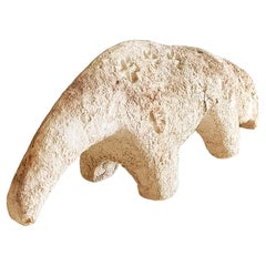 Bitossi by Aldo Londi Scavo Decor Anteater Sculpture, Italy 1960s