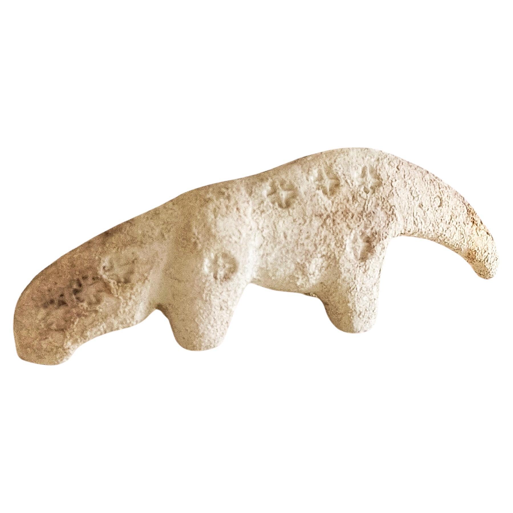 Bitossi von Aldo Londi Scavo Decor Anteater-Skulptur, Italien 1960er Jahre im Zustand „Hervorragend“ im Angebot in Valencia, VC