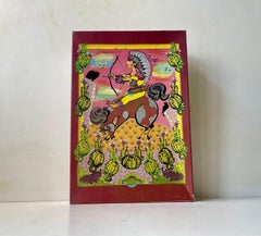 Vintage Bjorn Wiinblad Indian Puzzle for Irma Denmark, 1970s