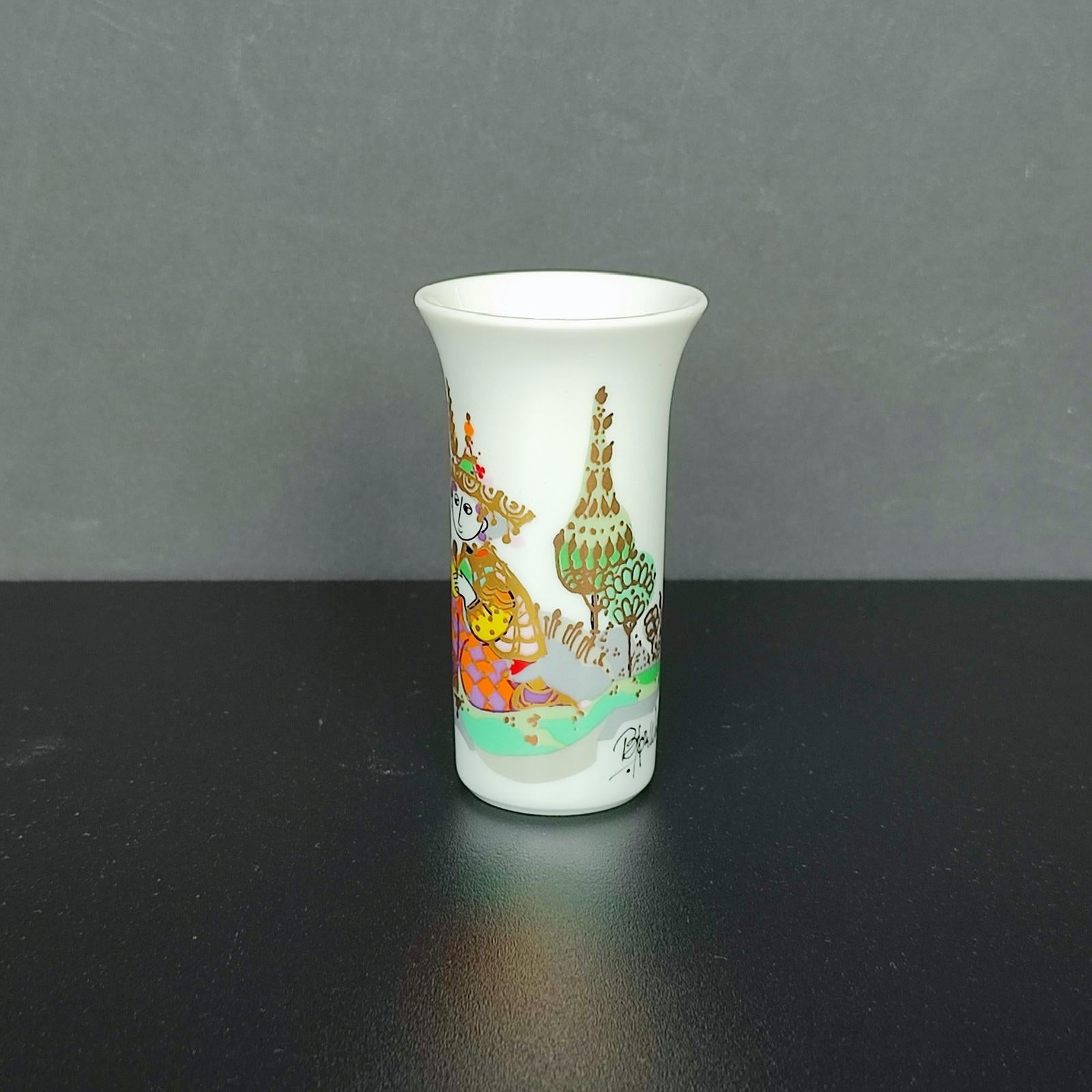 Late 20th Century Vintage Bjorn Wiinblad Studio Line Rosenthal Germany - FREE SHIPPING For Sale