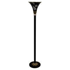 Lampade da terra in metallo