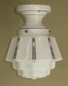 Plafoniera vintage in bianco e nero VintageLights