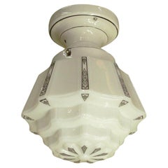 Plafoniera vintage in bianco e nero VintageLights