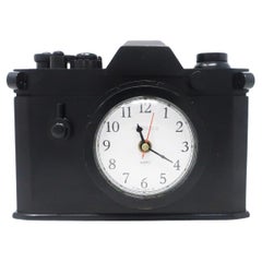 Horloge pour appareil photo Canetti noire vintage