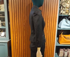 Vintage Black Celine Belted Suit Set