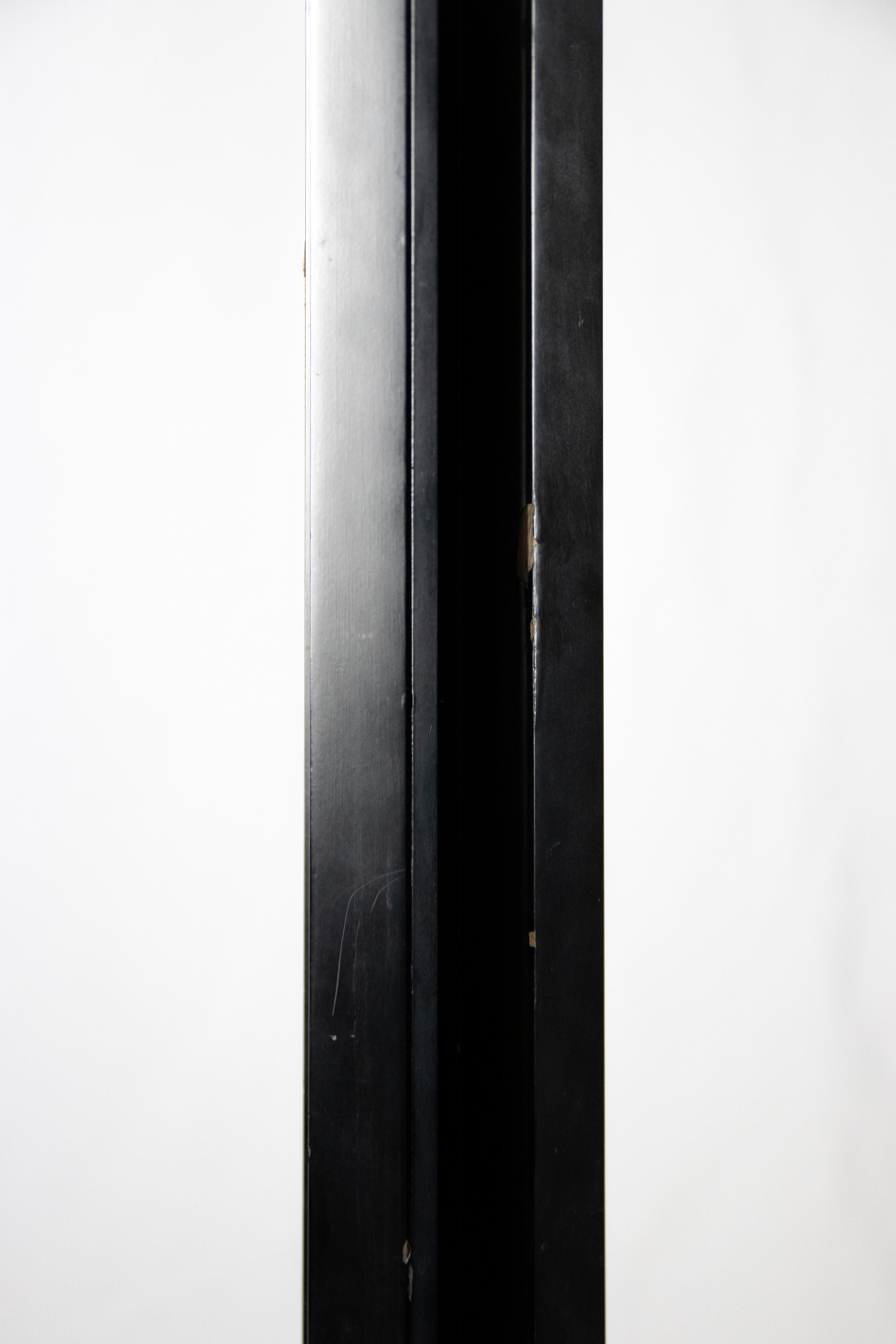 Vintage Black Coat Hanger by Carlo De Carli for Fiam, 1970s 2