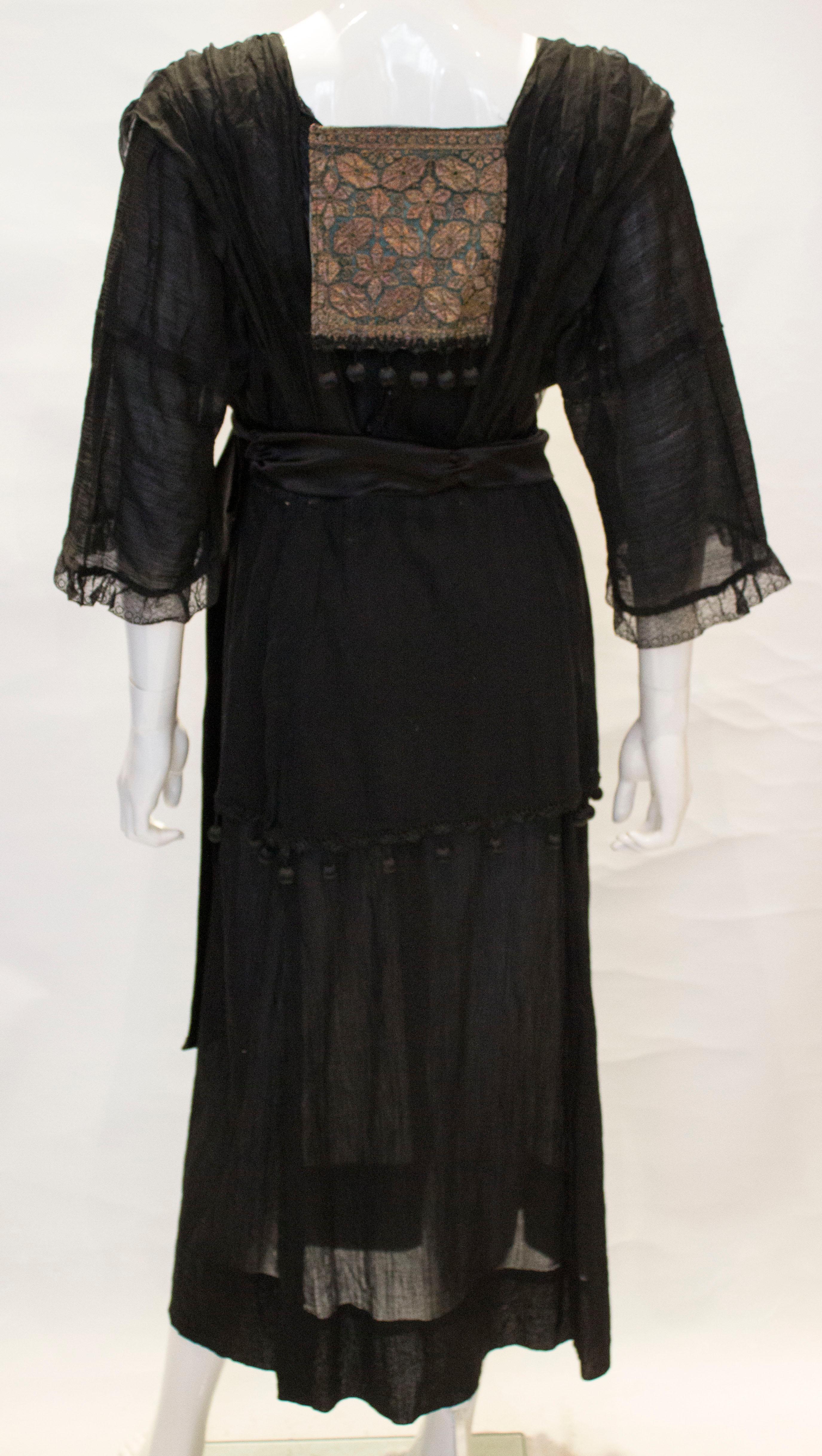 Vintage Black Cocktail Dress 6