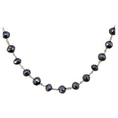 Black Diamond Link Necklaces